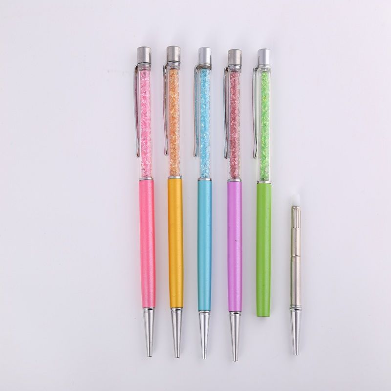 Manufacturerdirect INS molandi color light powder spinning metal ballpoint pen custom LOGO ballpoint pen
