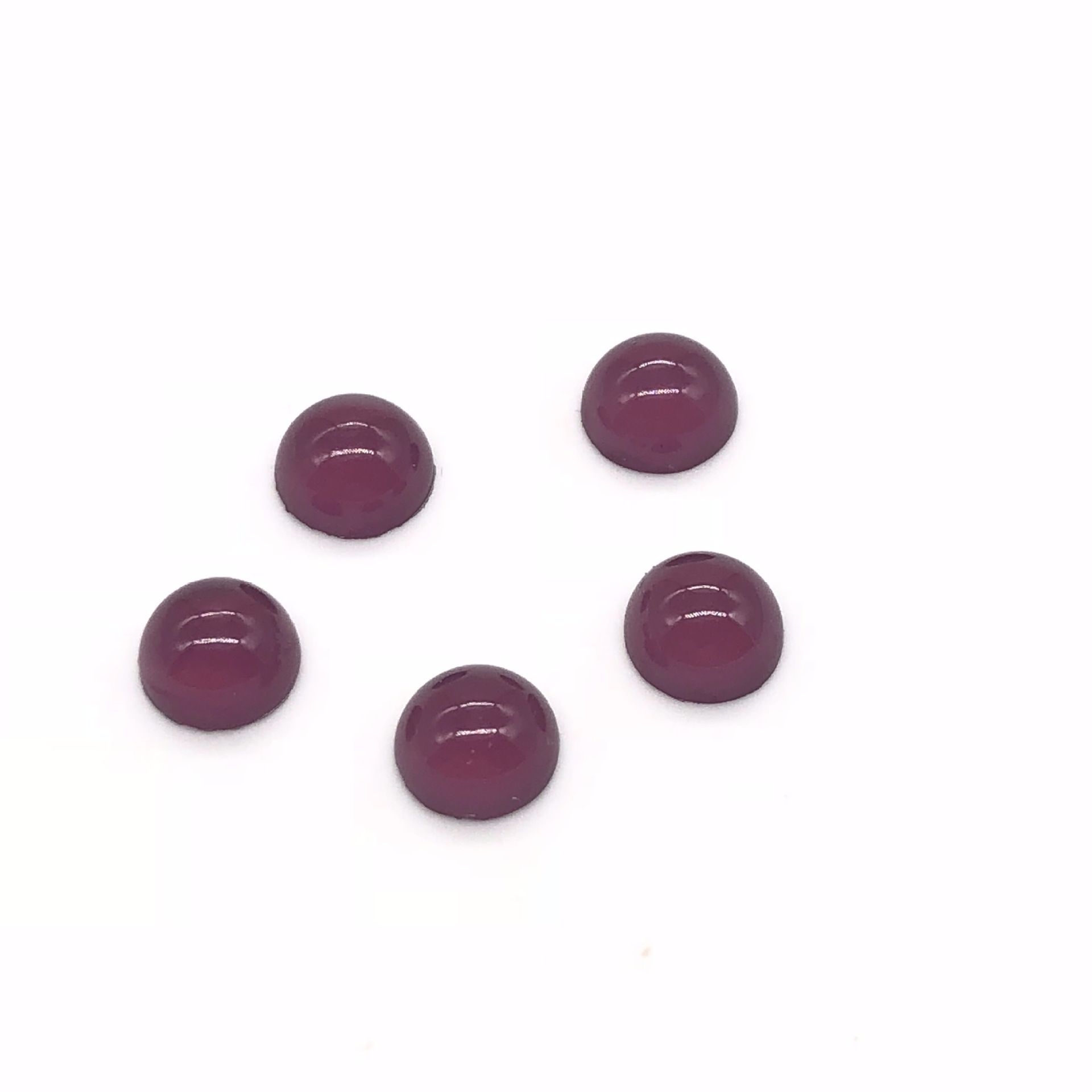 Factory wholesale of light-sensitive, flat-bottomed, round 6mm resin patch hairpins and phoenix crowns, handcrafted diy accessories undefined