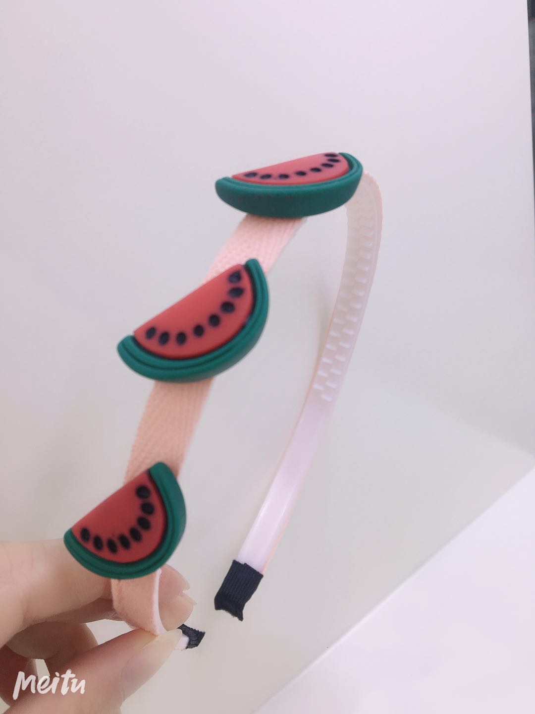Children headband Little girl with teeth slipper hair band watermelon cute cartoon pupil headband hair accessories thumbnail