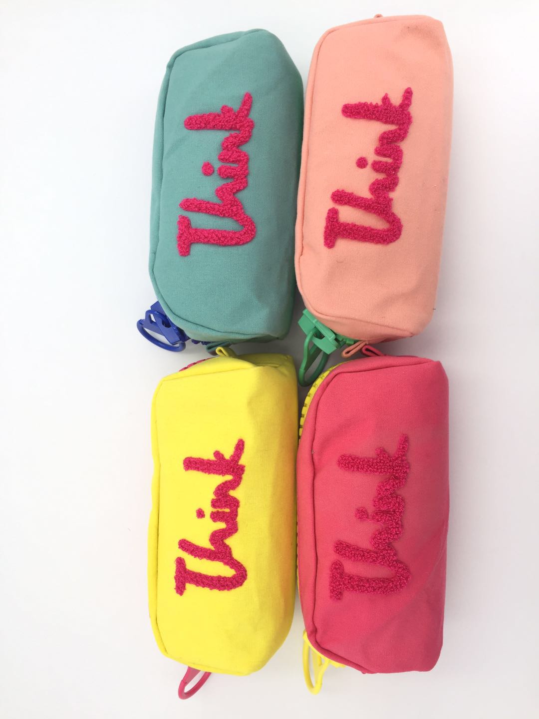 Korean version large capacity pen bag makeup bag stationery storage bag