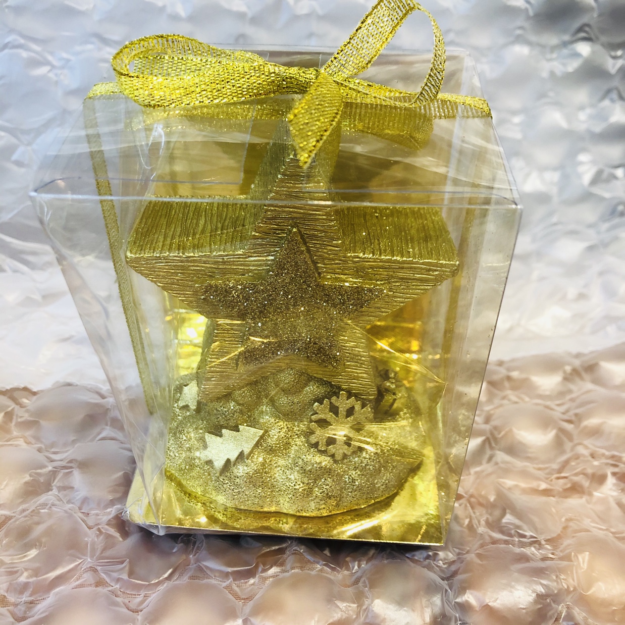 Christmas candle holiday candle five-pointed star modeling candle gift thumbnail