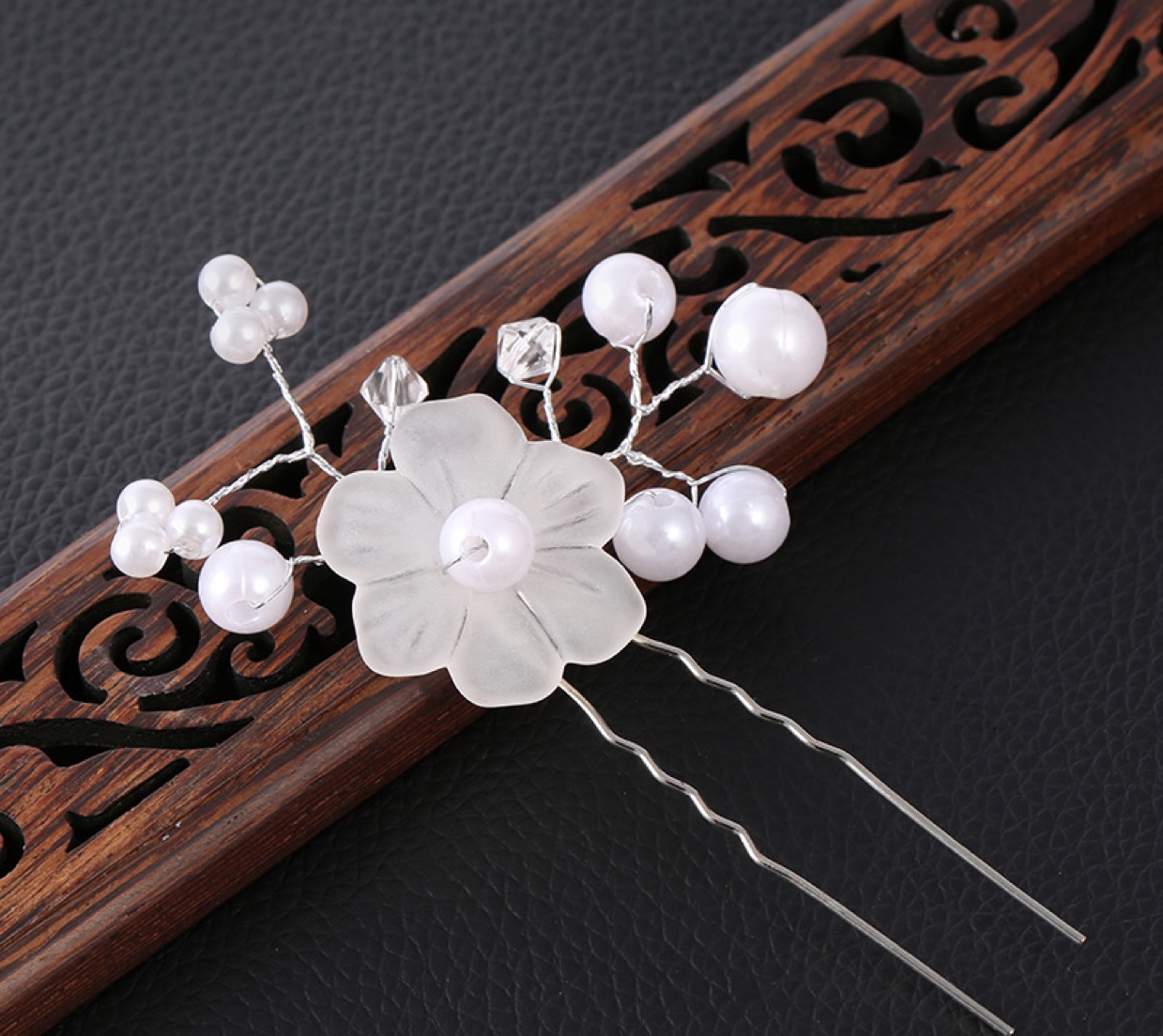 2020 Ancient Style Hanfu hairpin fashion Pearl hairpin Performance photo comb ancient hairpin hairpin hairpin wholesale thumbnail