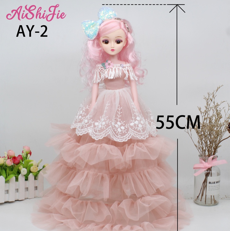Factory direct 55C Ye Luoli singing music Barbie doll girl birthday children creative toys
