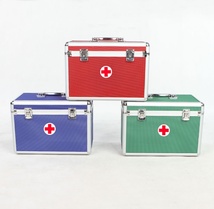 医药箱家用大容量家庭常备医疗急救包全套出诊带装药收纳盒应急箱