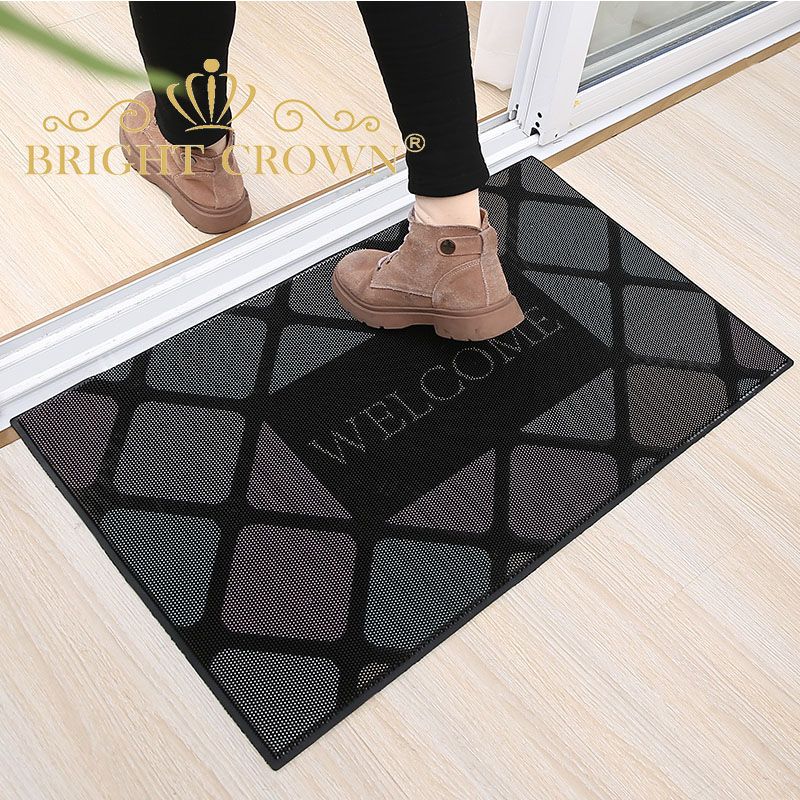 Thickened wash-free floor mat door mat rubber door mat non-slip mat plastic door foyer household foot mat thumbnail