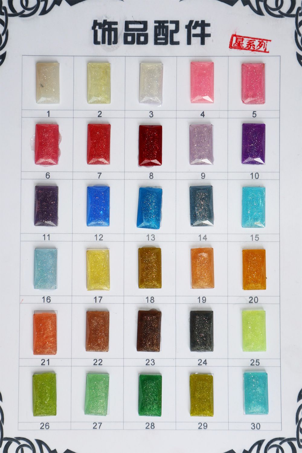 Wholesale of handmade diy materials for the new oval resin diamond flat-bottom 10*14 starry Sky series earrings, stud earrings and necklaces Application Scenario