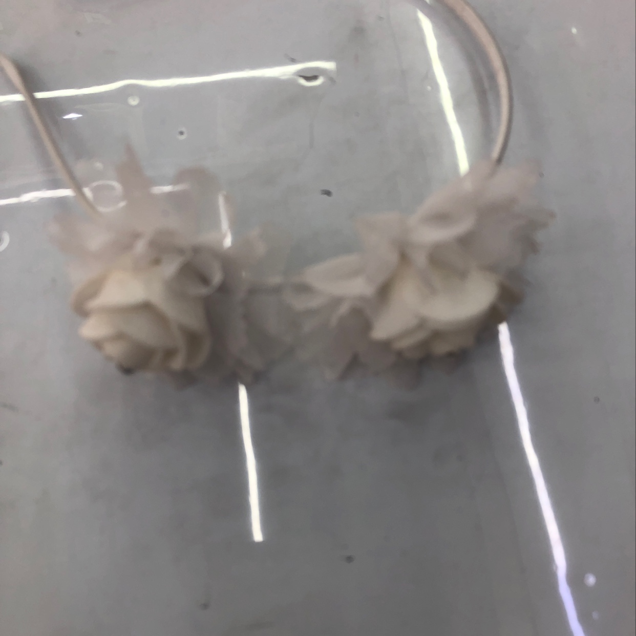 Two small flower head buckles thumbnail