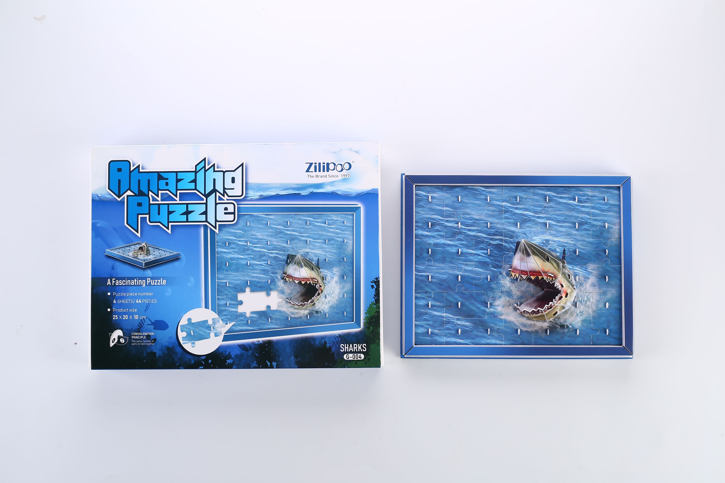 Educational paper jigsaw puzzle details Picture