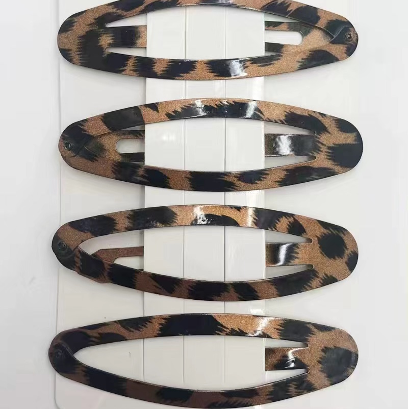 8厘米喷漆椭圆水滴夹，龟甲水滴家