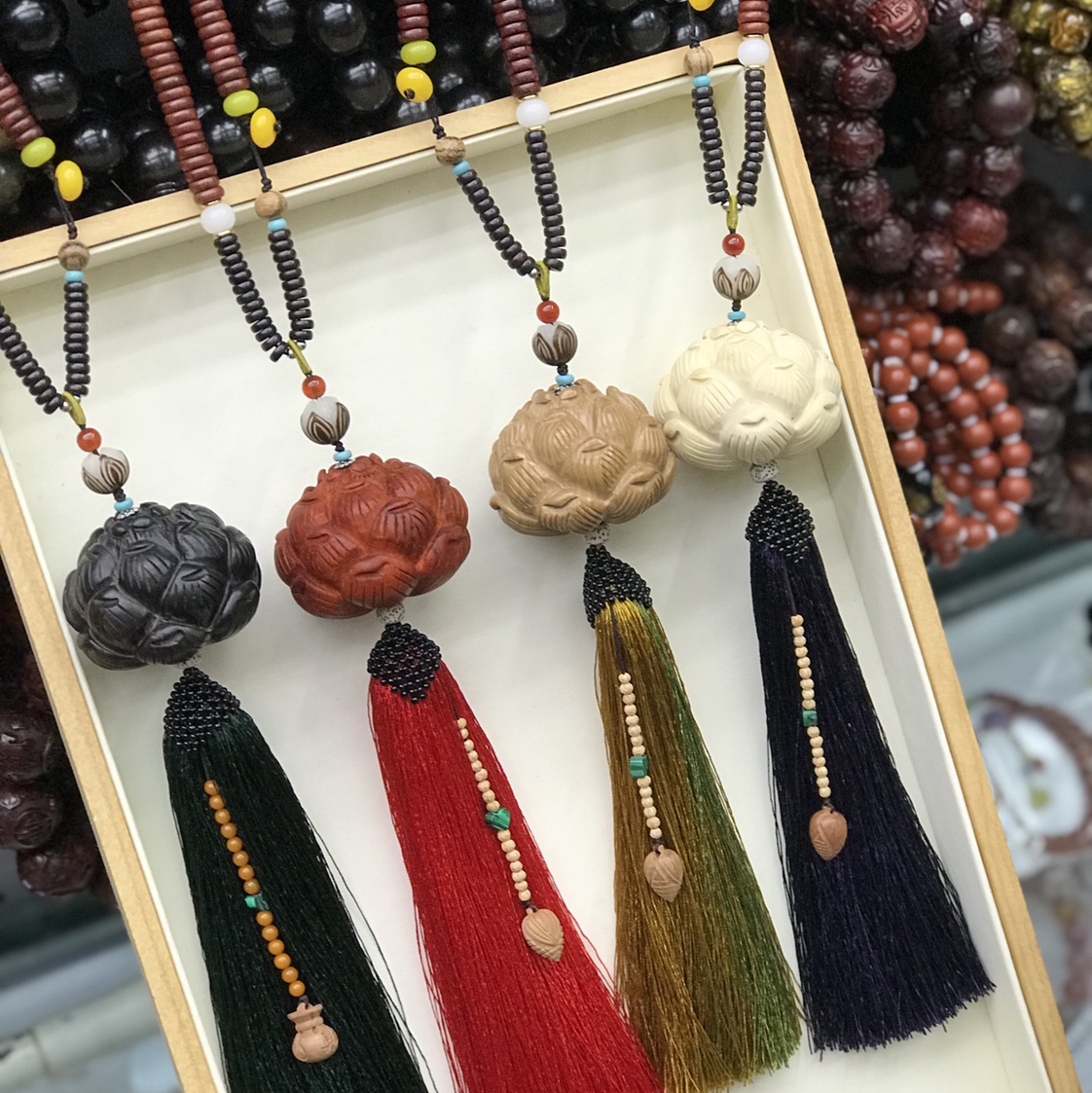 14 Lotus bud pendant