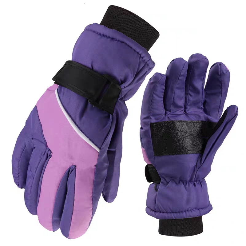 67891012岁中大儿童小学生滑雪防寒防水防风防滑男女保暖手套冬产品图