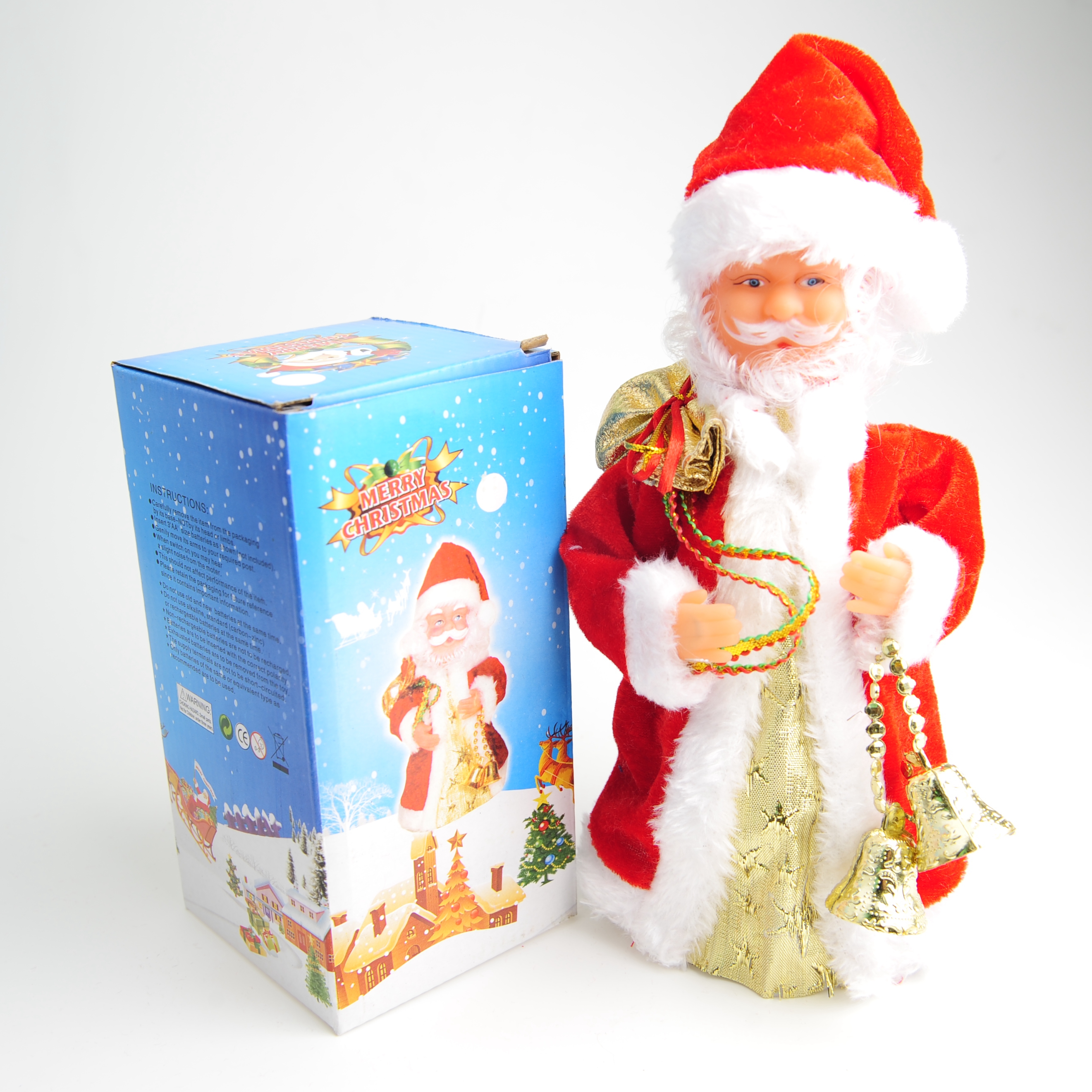 10 inch spin Christmas full figure