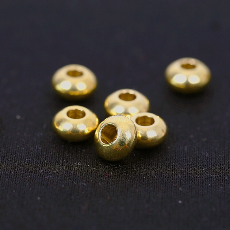 Factory direct brass bead partition piece Nepal Buddha bead accessories DIY accessories thumbnail