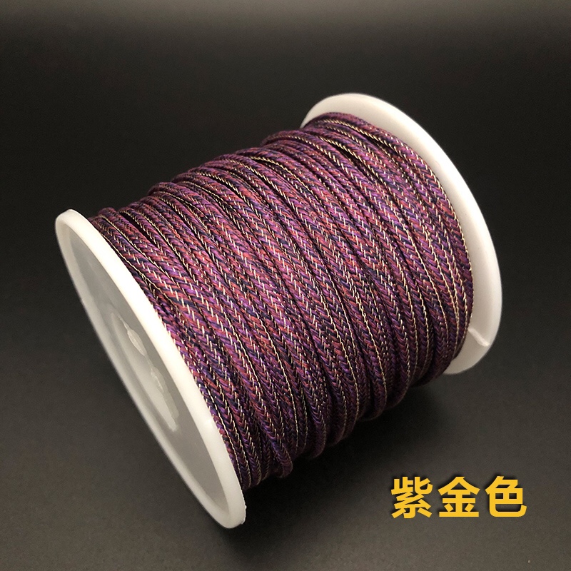 Colorful rope for vows of Eternal love bracelet, 2.0mm Specification image