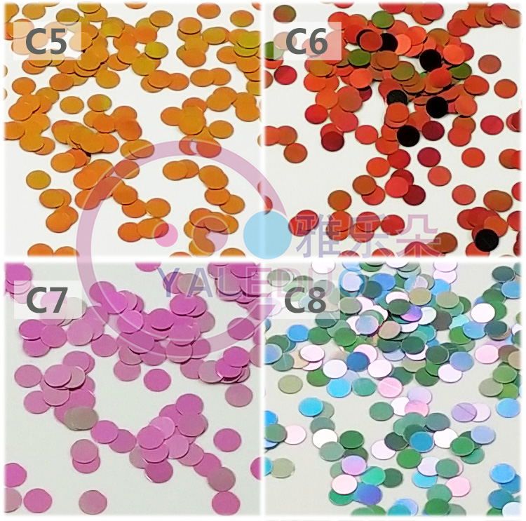 3mm ultra-thin small round sequin nail stickers, nail art accessories, diy material package, eye makeup, phone case, resin excipients detail image 5