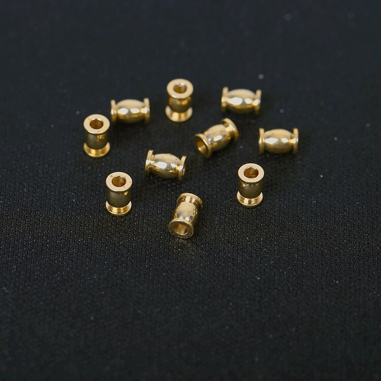厂家批发 4mm灯笼桶珠 佛珠工艺品手链项链配件 diy饰品配件