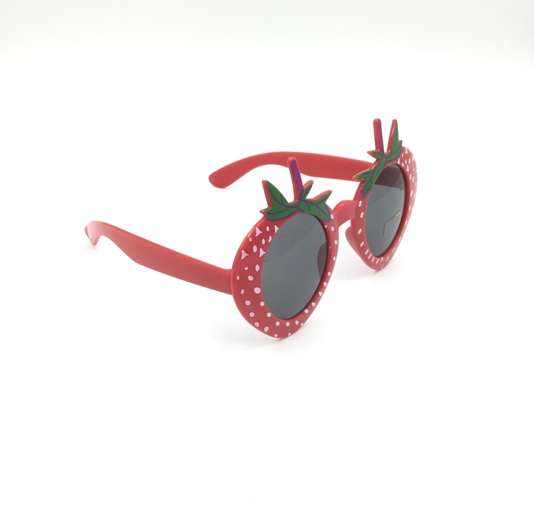 夏日风情水果系列草莓派对眼镜细节图