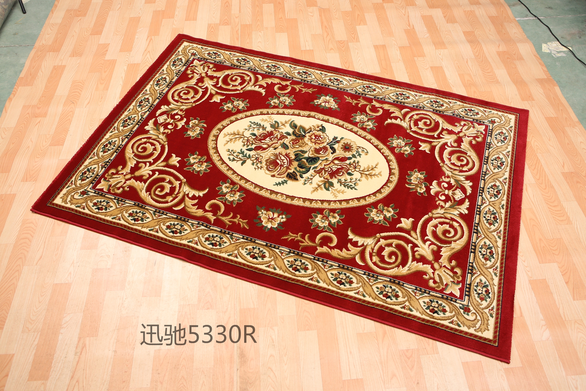 European-style carpet, coffee table carpet for living room, modern and simple Chinese-style carpet for home use, bedside carpet for bedroom, washable detail image 1