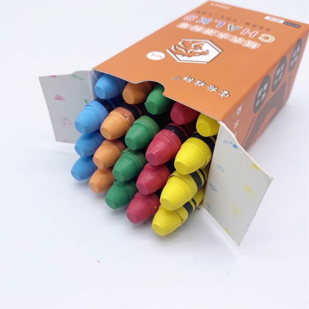 Yiwu's high-quality stationery manufacturer, Baoge Stationery, produces and sells its own dust-free chalk