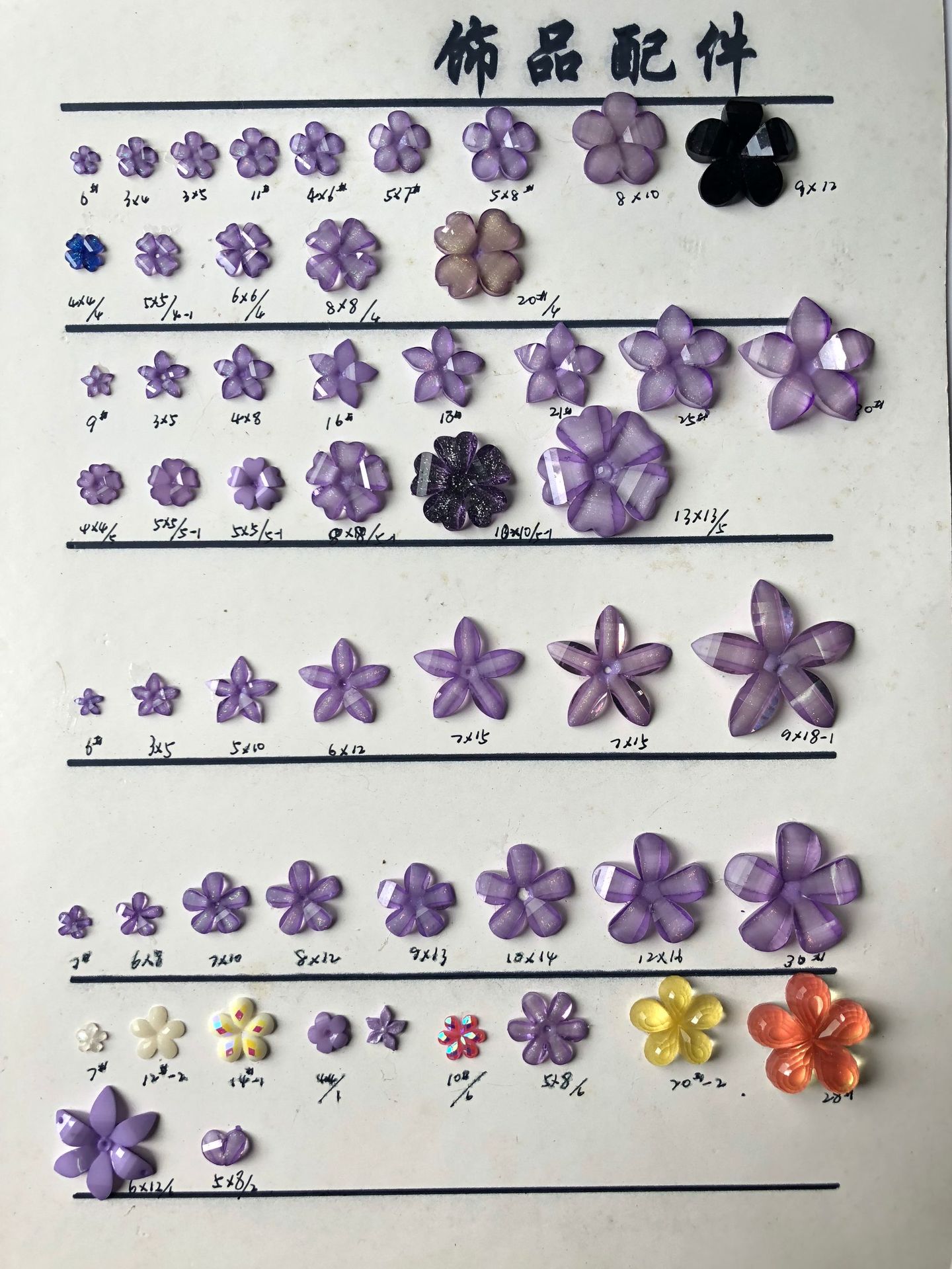 New five-petal resin flower imitation jade agate 10mm small bowl flower mid-hole ancient-style diy handcrafted hairpin and headwear material undefined