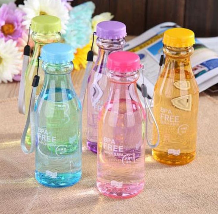 Plastic water bottle sealed water bottle sports water bottle