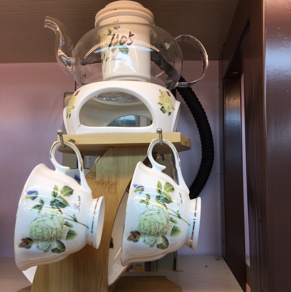 锦泰工艺405茶具 创意卡通流行高颜值咖啡茶具下午茶套装杯碟送礼自用佳品