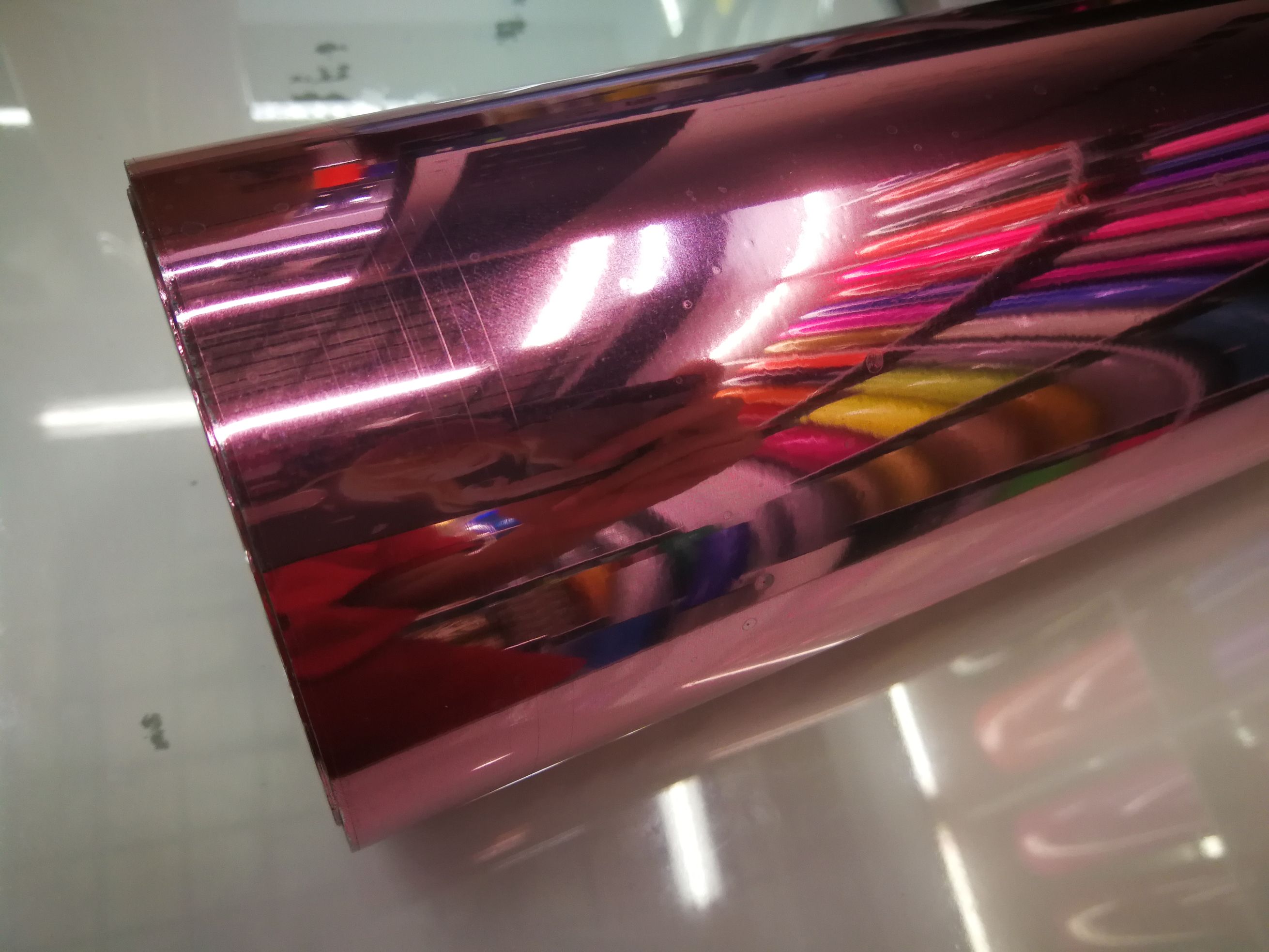 Jia Li Xin metal lettering film PET red hot transfer printing washable environmental manufacturers straight hair thumbnail