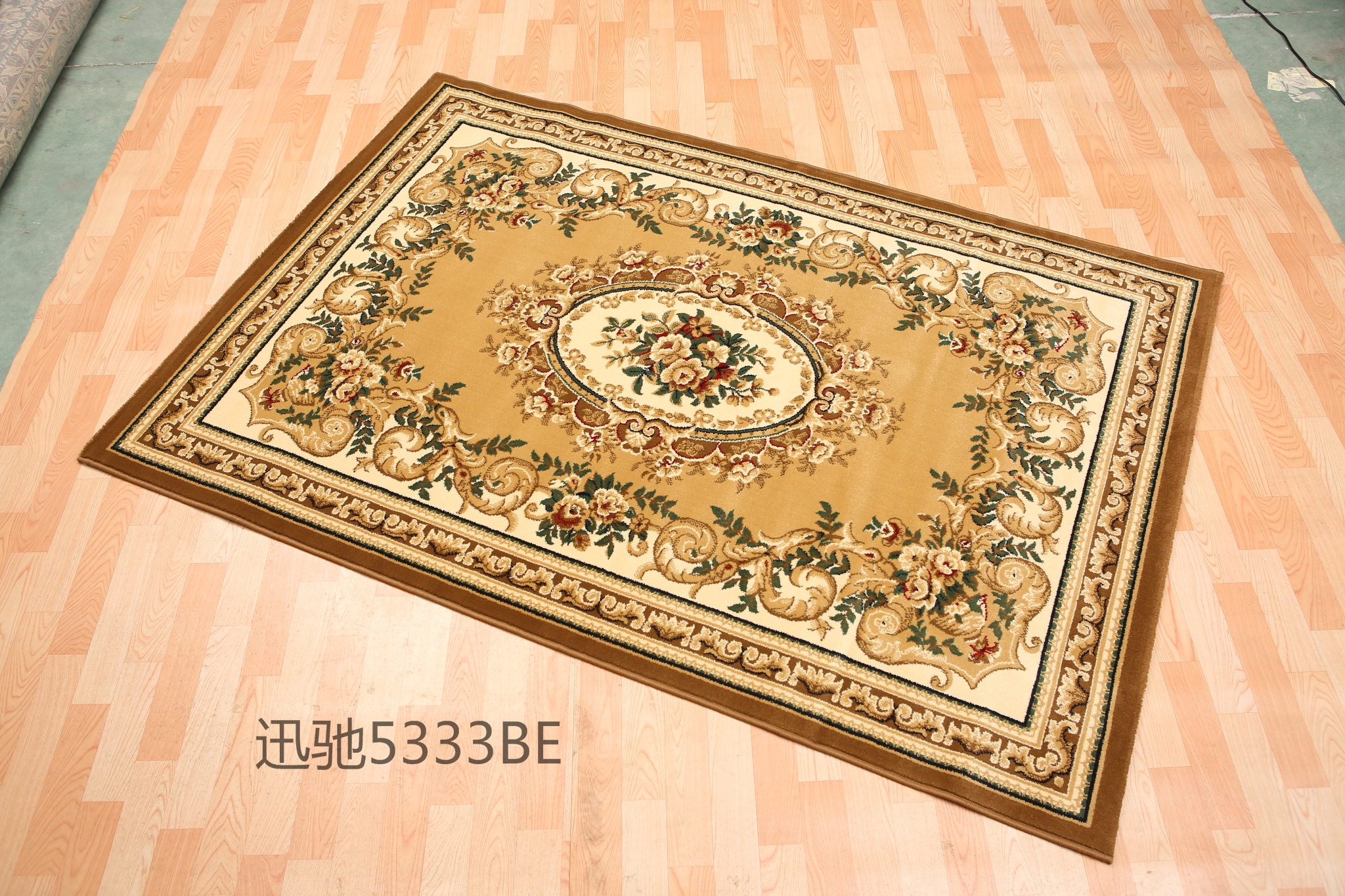 European-style carpet, coffee table carpet for living room, modern and simple Chinese-style carpet for home use, bedside carpet for bedroom, washable detail image 5