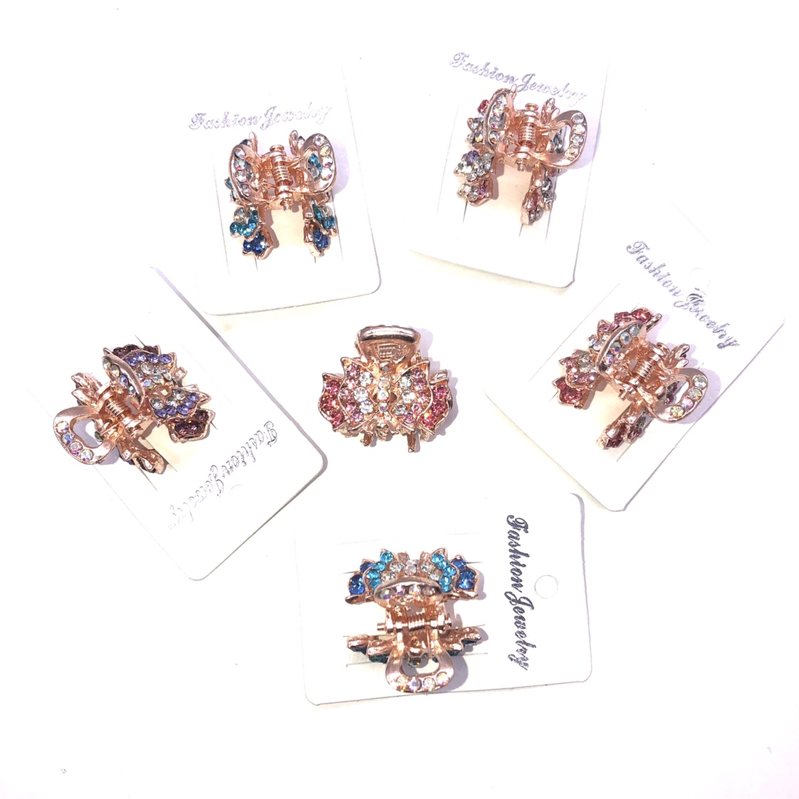 Versión coreana clip de pelo pequeño clip para mujeres clip de captura simple clip superior clip de pelo accesorios de pelo aleación strass pequeño clip de captura bueno