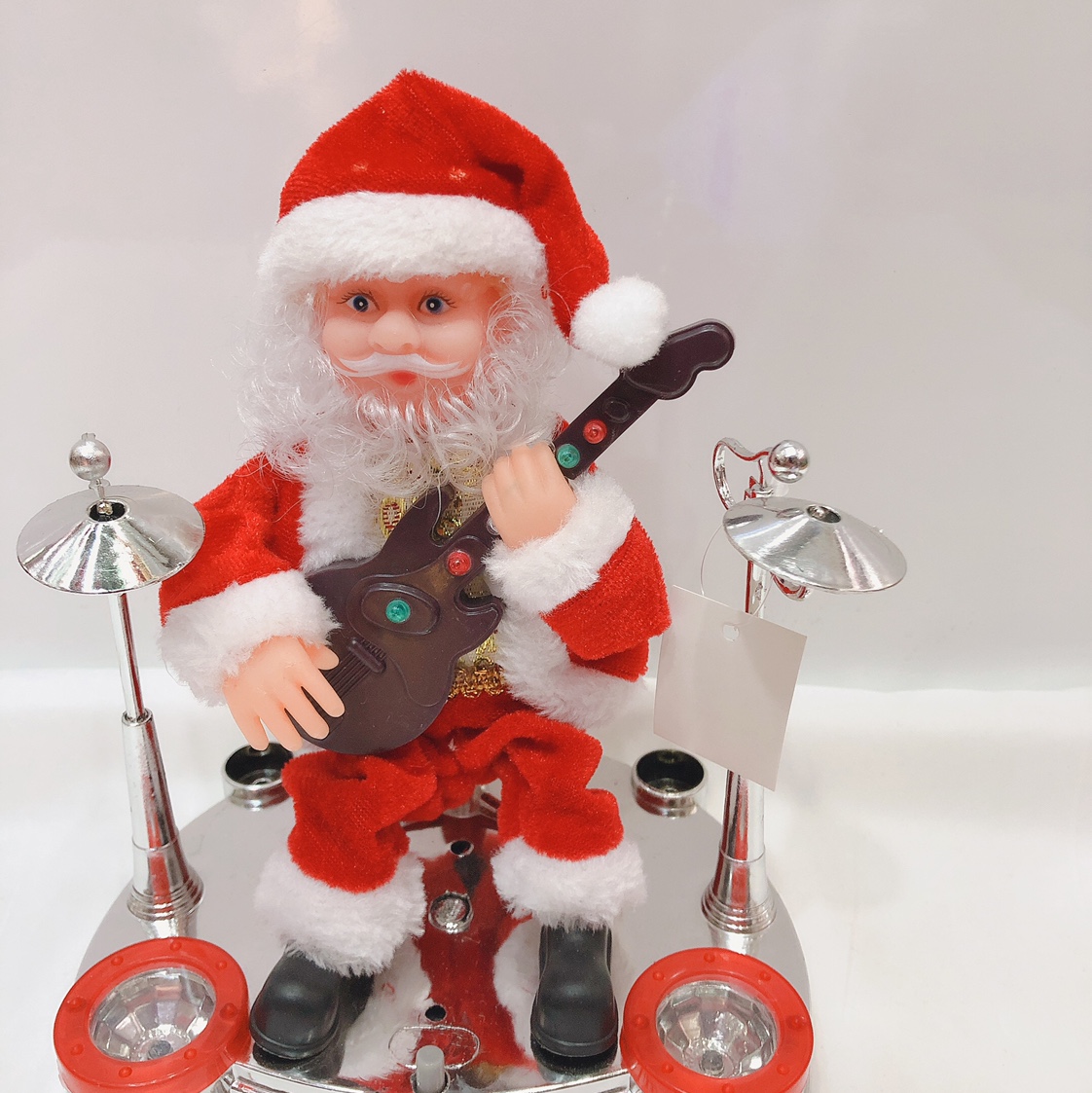Huasai Electric Santa Claus Music Group Christmas Crafts Christmas Decoration Specification drawing