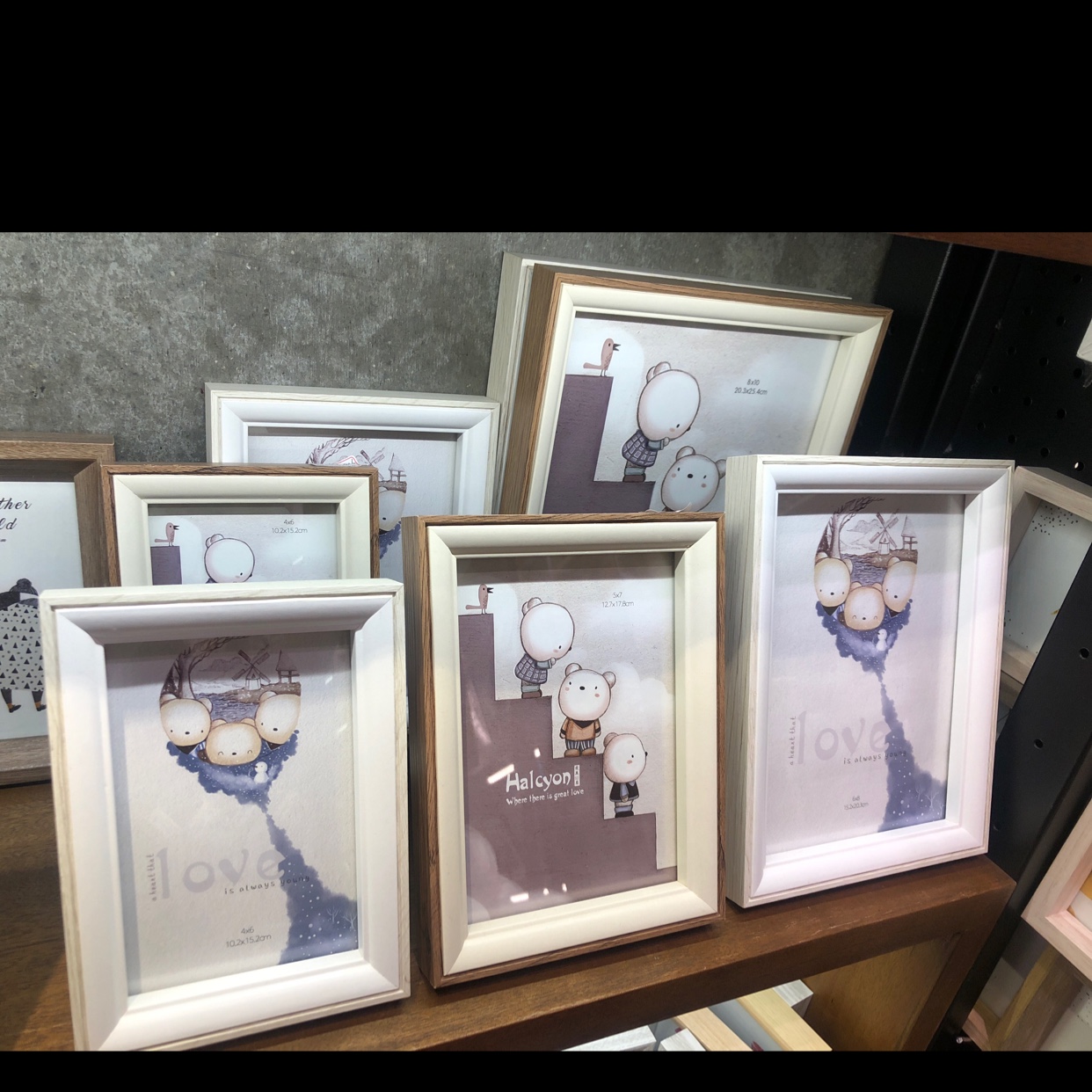 Photo frame (Bear) Hw196 4*6 full figure