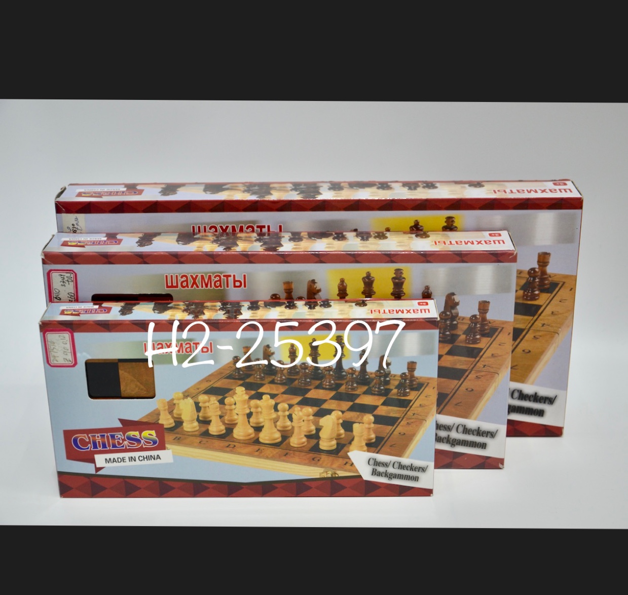 木质国际象棋Wooden Chess/3in1三合一国际象棋&西洋西洋陆战棋/双用木质国际象棋