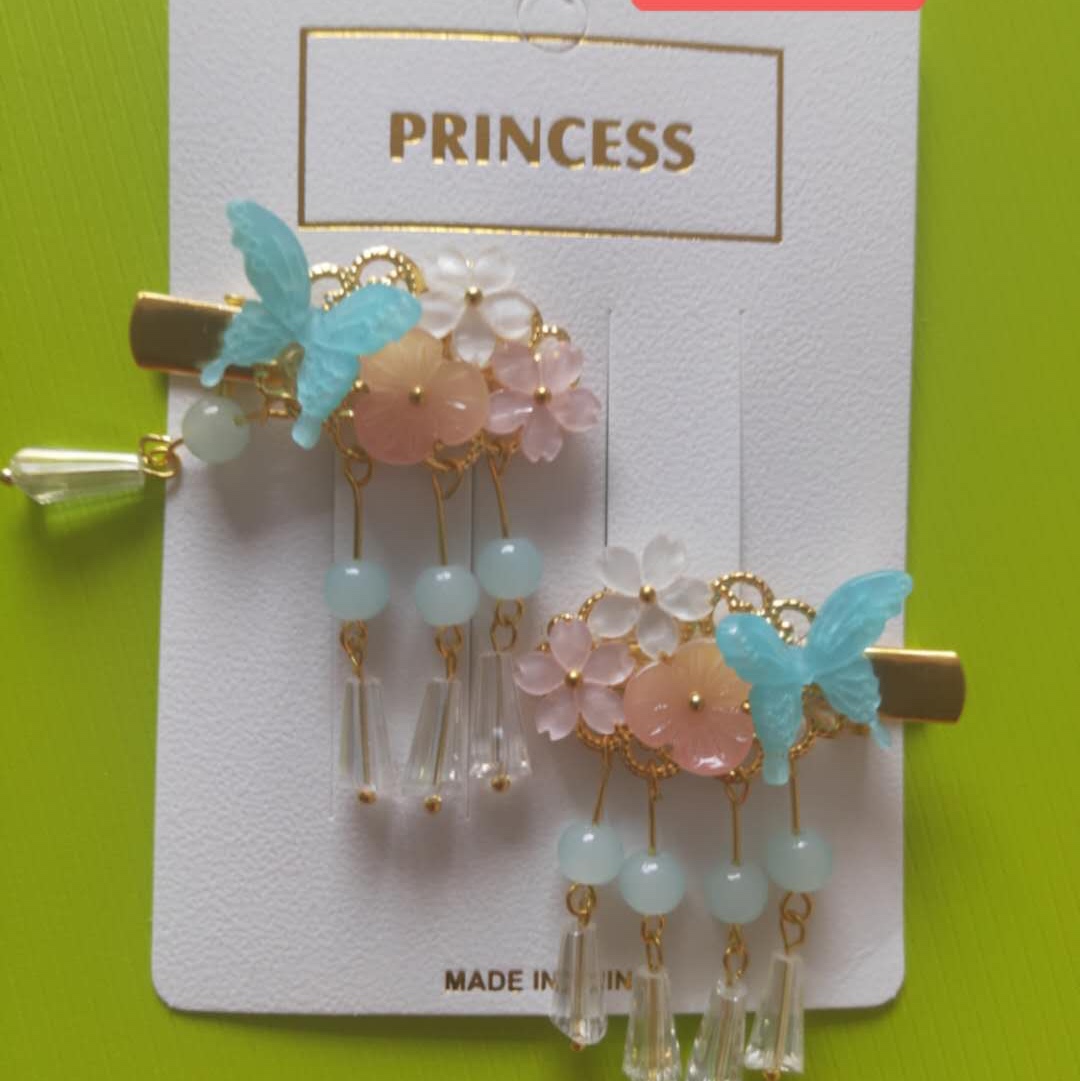 Petals Long Flow Comb Guofeng Jewelry Series Products Fresh And Lovely Headwear Manufacturers Direct Sales