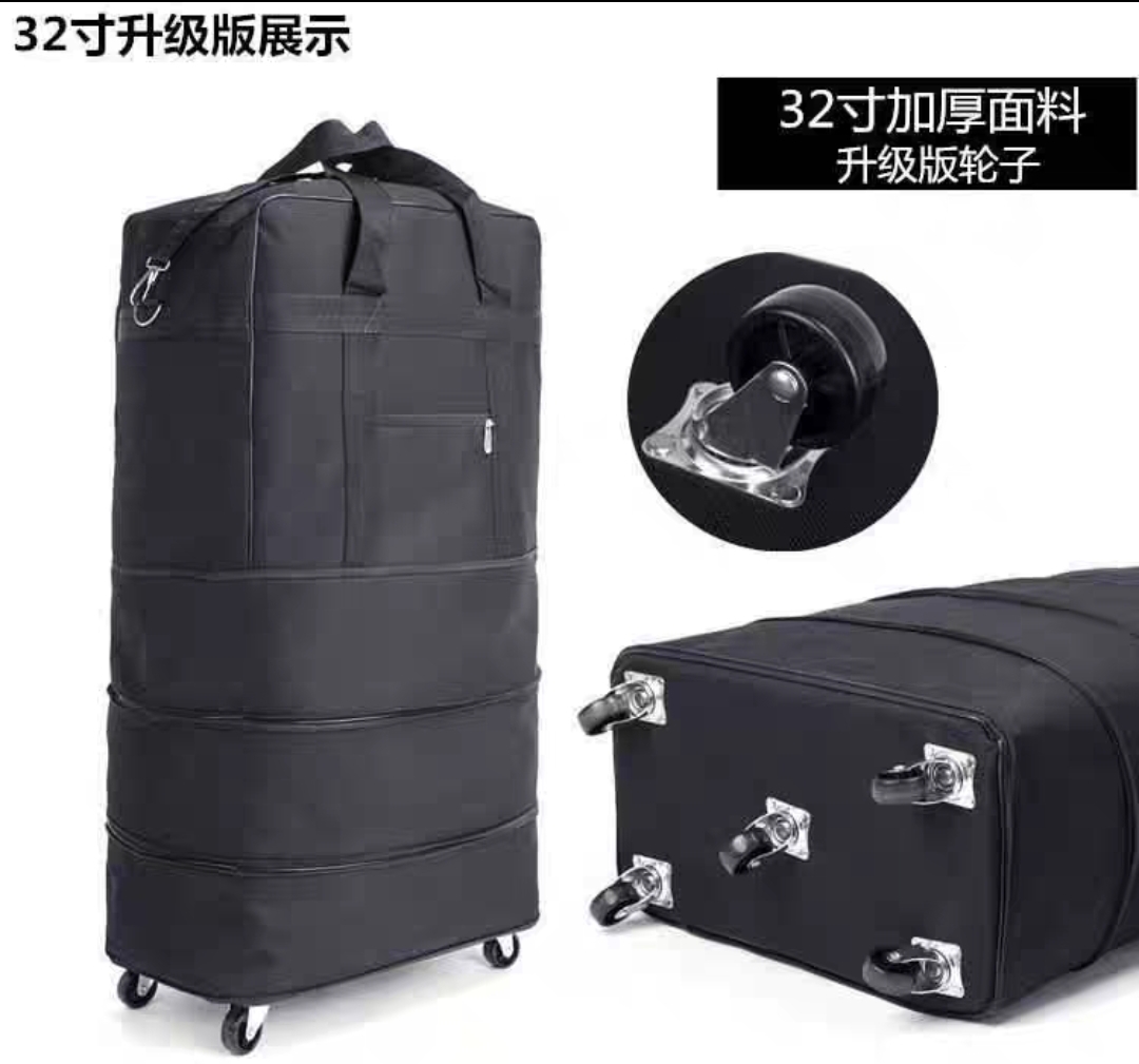 打包小托运箱子袋家用休闲搬家滑轮特大包航空托运包大容量行李包详情图2