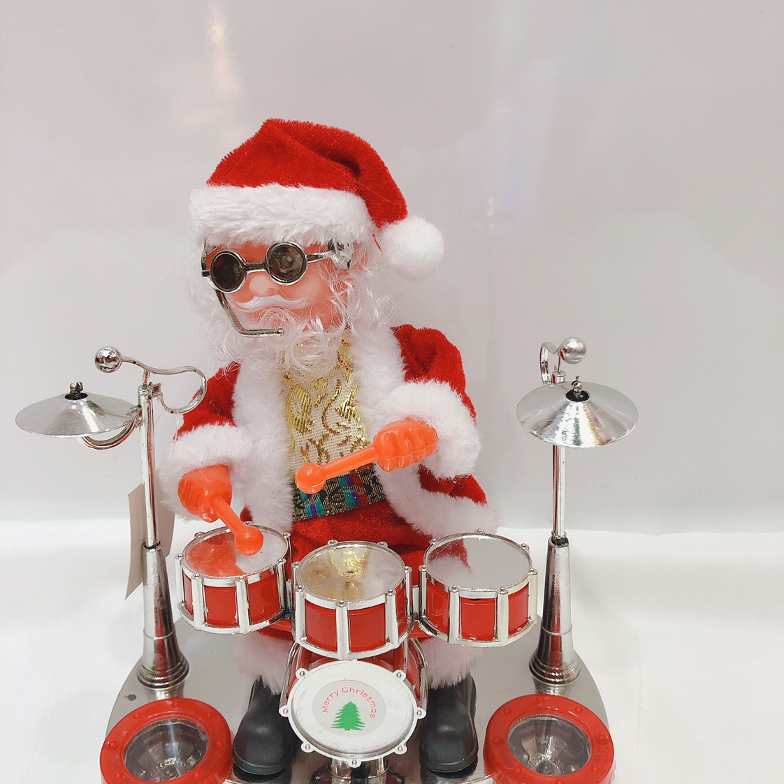 Huasai Electric Santa Claus Music Group Christmas Crafts Christmas Decoration details Picture