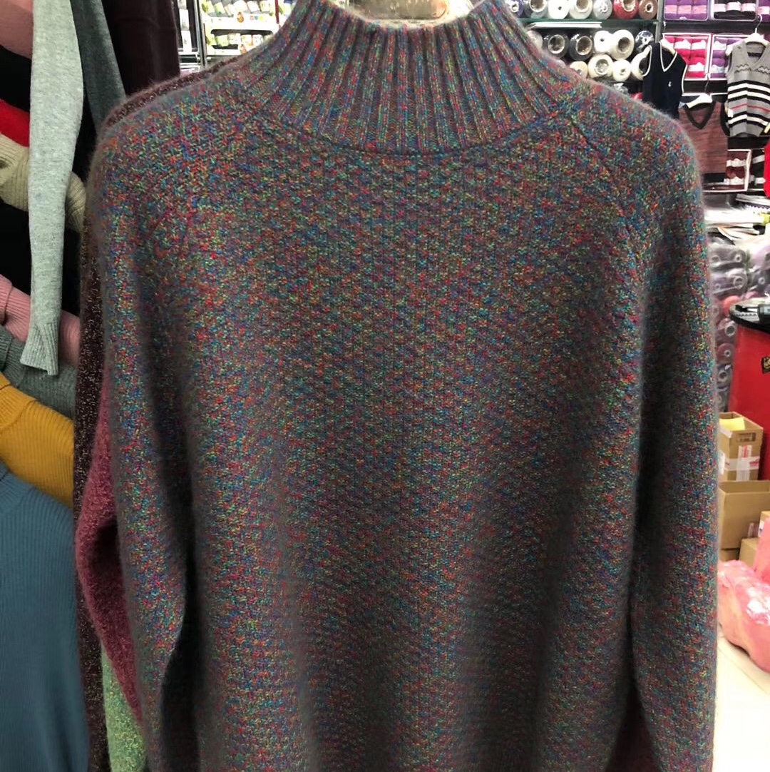 💕 The Most Fashionable Cashmere Sweater Is Coming! Selected Raw Materials, Soft And Warm, Comfortable And Durable... Middle Collar Even Size details Picture