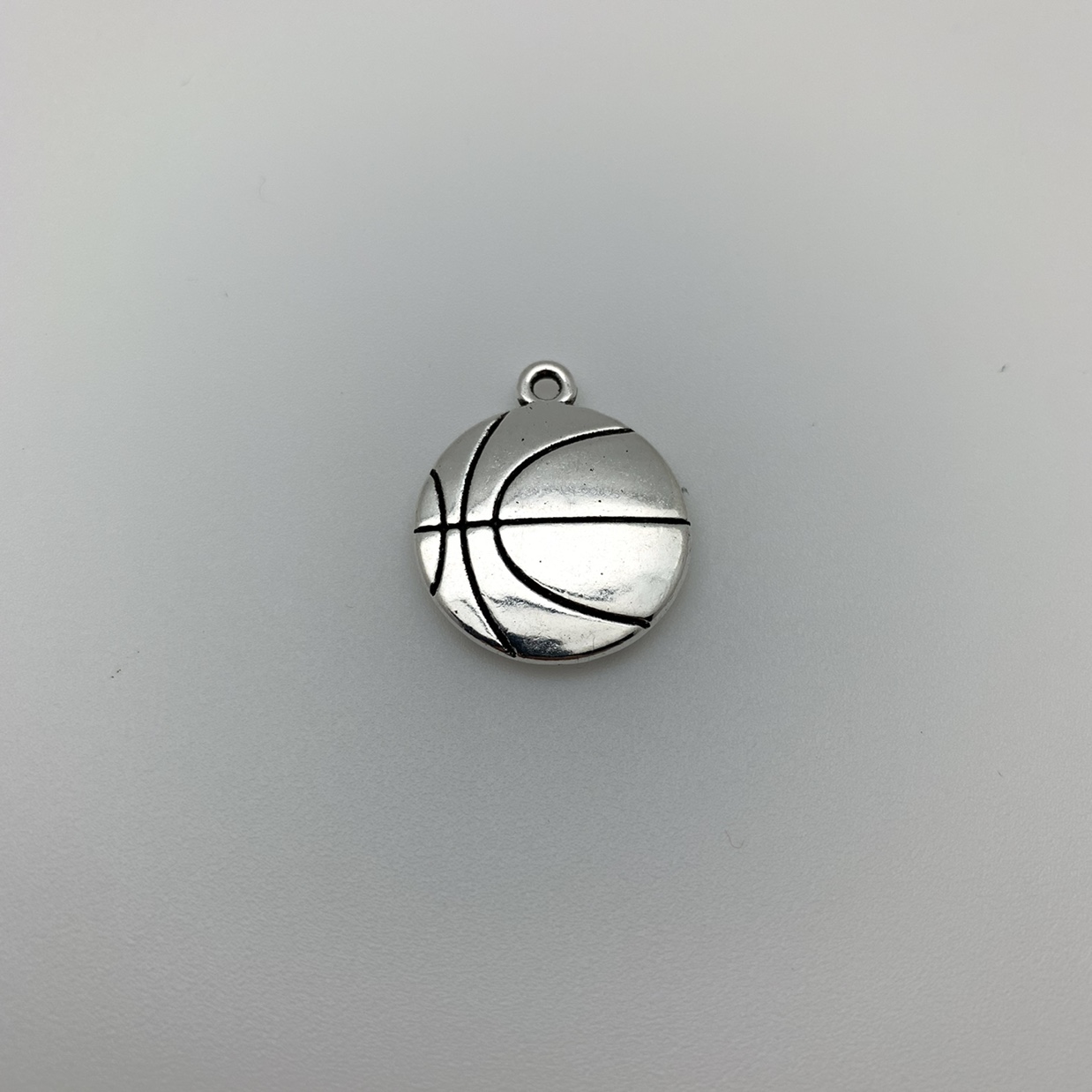 篮球吊坠挂件合金配件