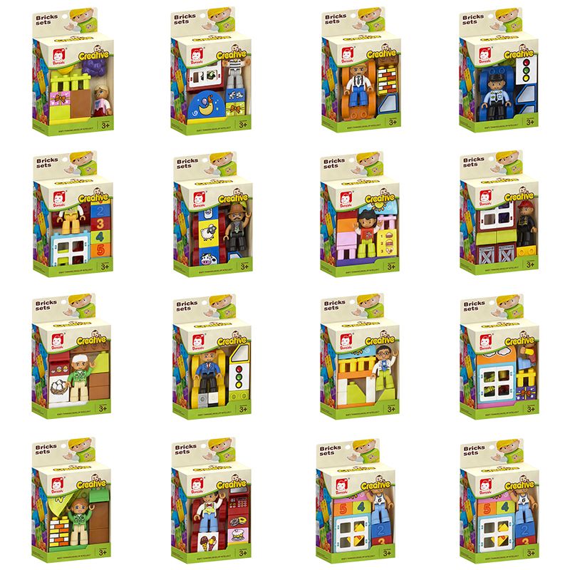 Large-sized LEGO building blocks for children's intelligence and brain-stimulating toys, suitable for boys and girls 7 Application Scenario