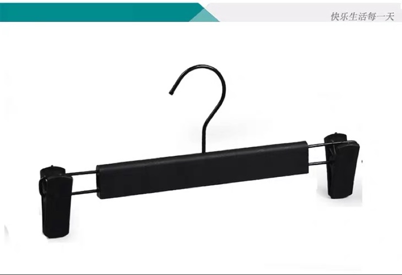 High-grade frosted pants rack pants clip plastic pants clip big clamp force durable thumbnail