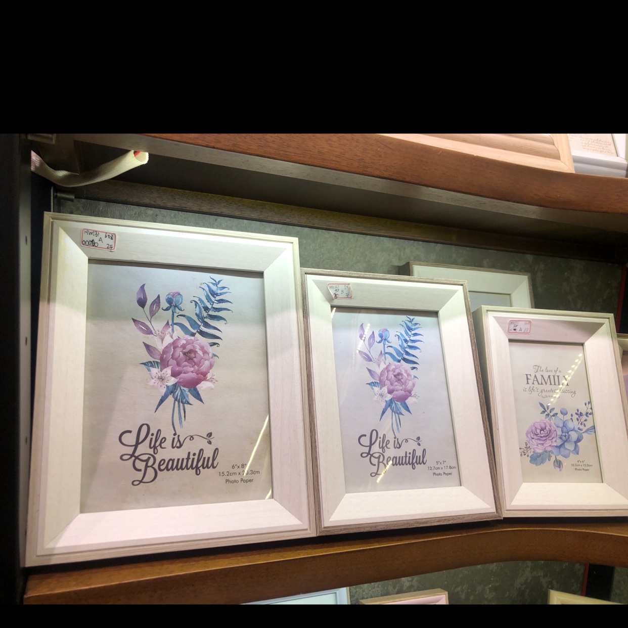 Picture frame (flower) Hw 131 6*8 thumbnail