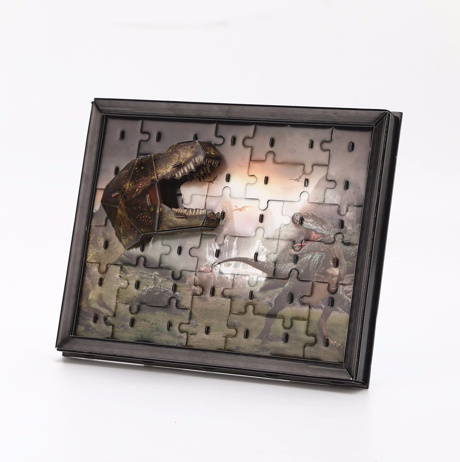 Educational paper-based three-dimensional jigsaw puzzle details Picture