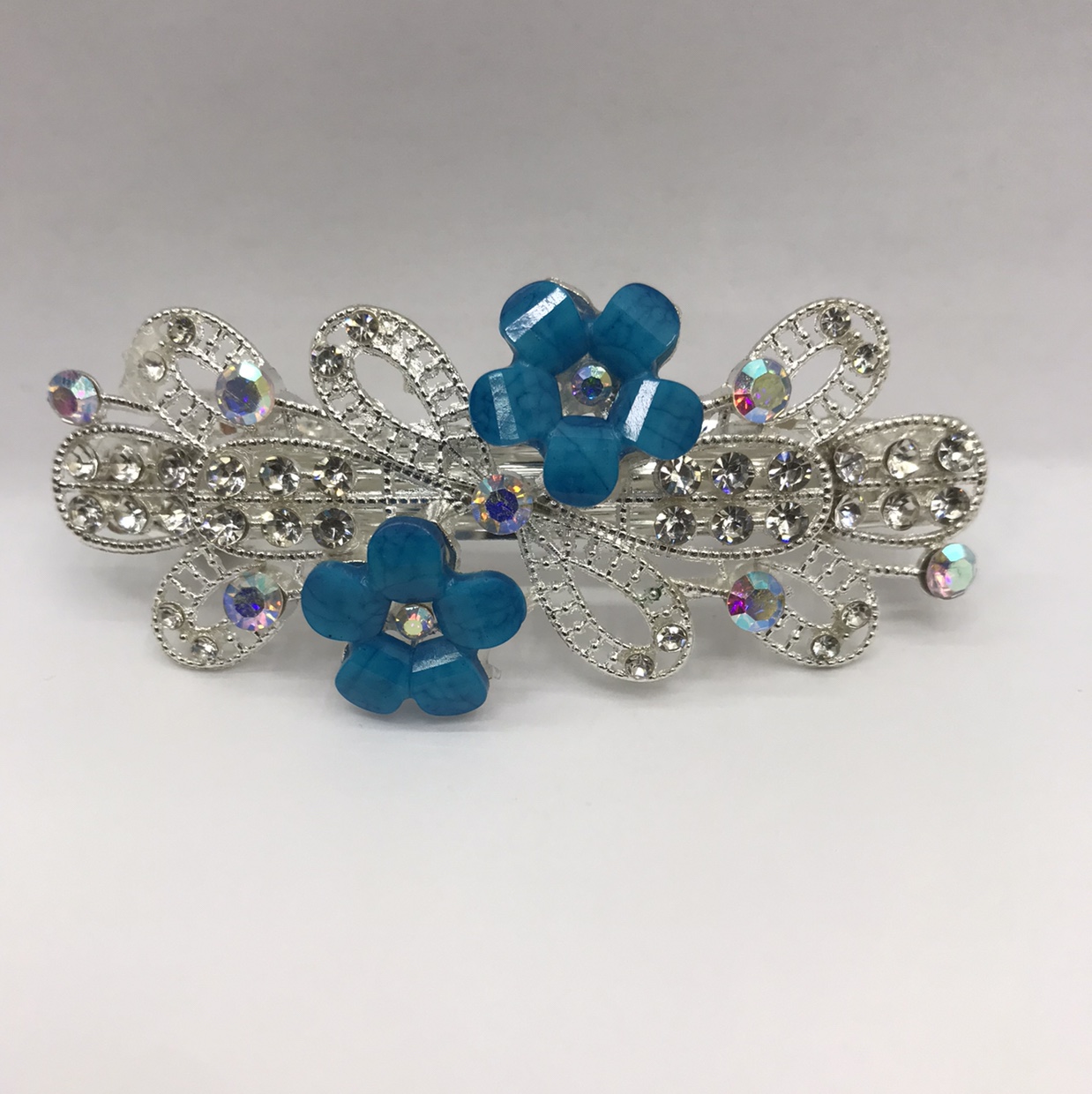 New crystal flower hairpin thumbnail