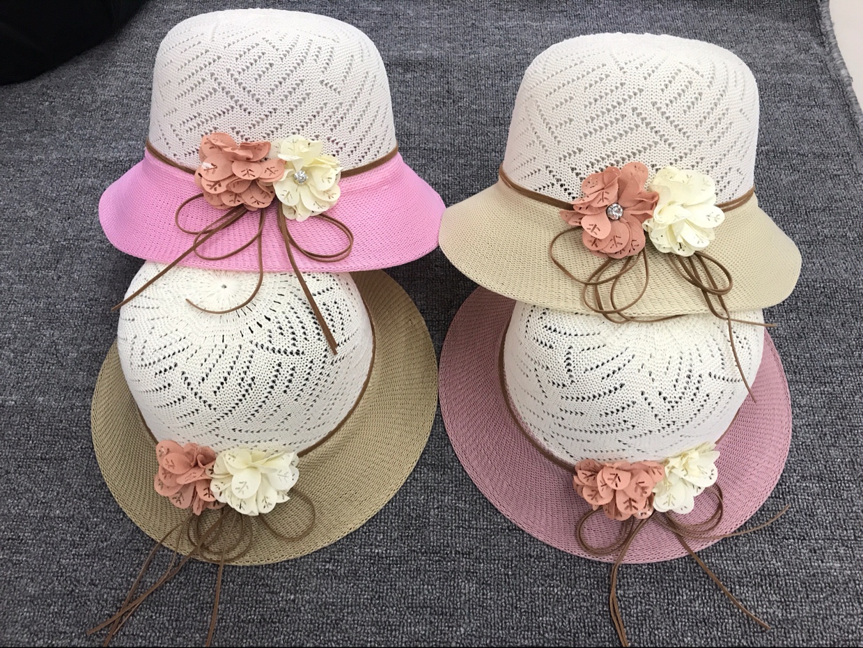 Fashionable sun hats in various styles including wide brim and fisherman silhouette