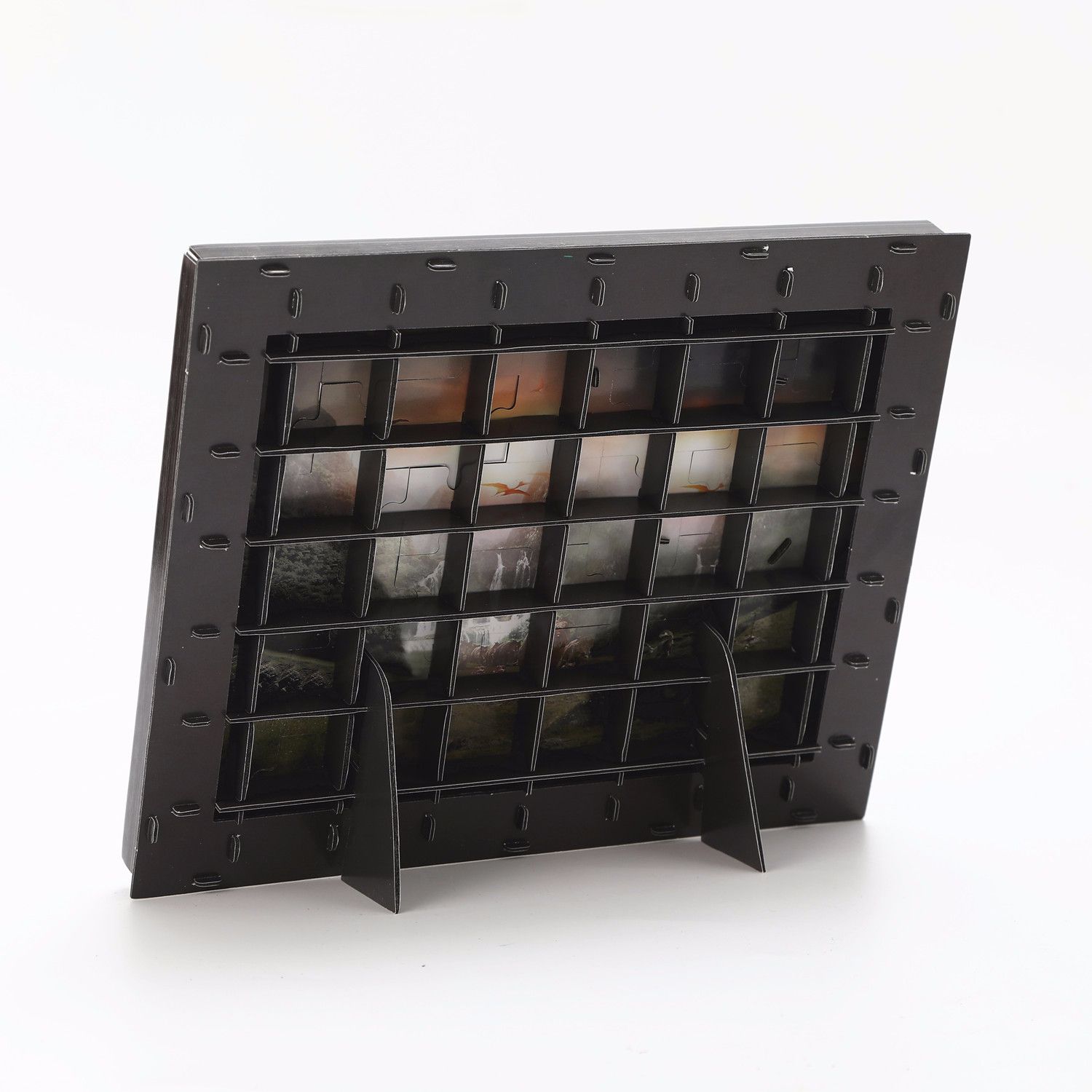 Educational paper-based three-dimensional jigsaw puzzle Specification image