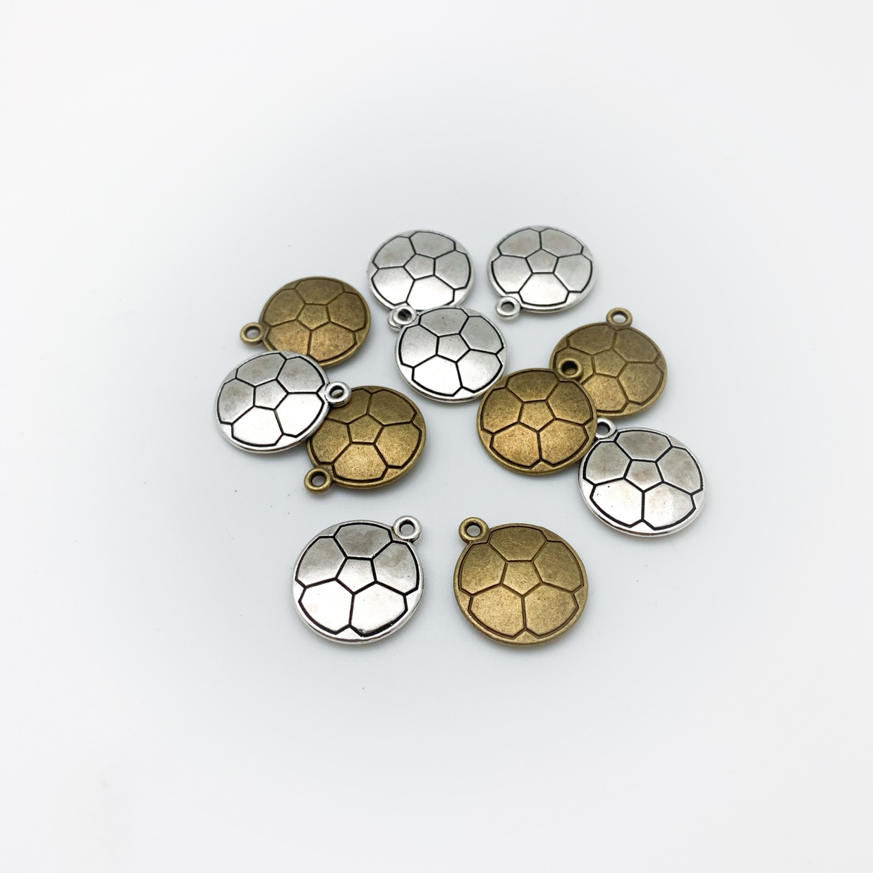 Fútbol colgante colgante alloy accessories