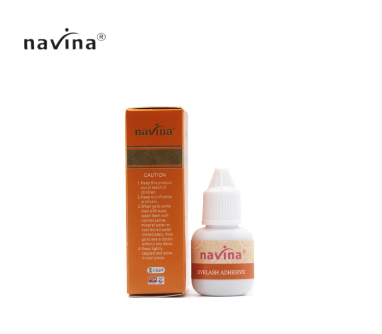 navina Yaweiya False eyelash Planting Special Glue, low-odor 8G quick-drying glue, plant-based soft glue, super sticky and long-lasting glue, Special quick-drying glue for eyelash shops, exclusively for export Specification image