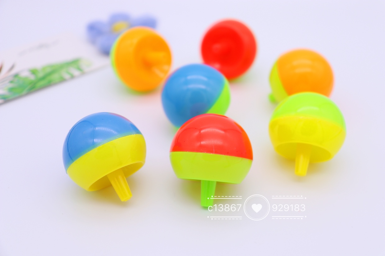 Children's plastic toy spinning top, gift, Gashapon party toy details Picture