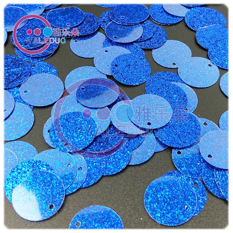 16MM gold powder round sequins and beads, diy jewelry materials, earrings, pendants, accessories, clothing sewing techniques, and auxiliary materials details Picture