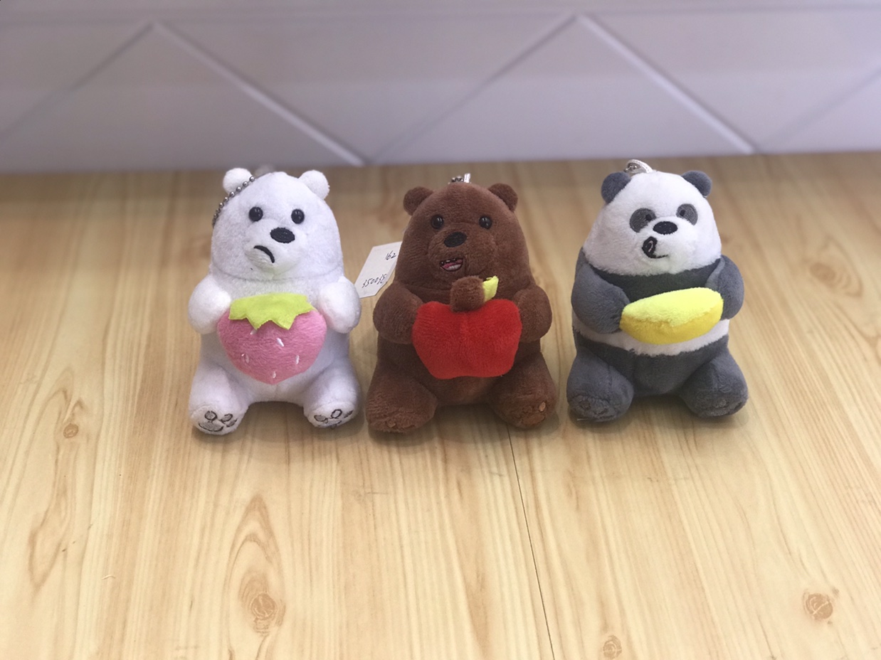 Wholesale of naked bear plush figurines and plush toys