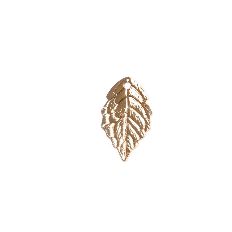 Ancient-style accessories DIY headwear materials hairpin accessories pure copper leaf pendants 7A/A4